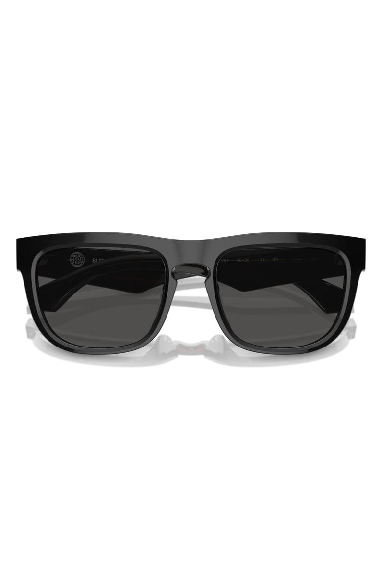 Burberry 56mm Square Sunglasses, Alternate, color, 