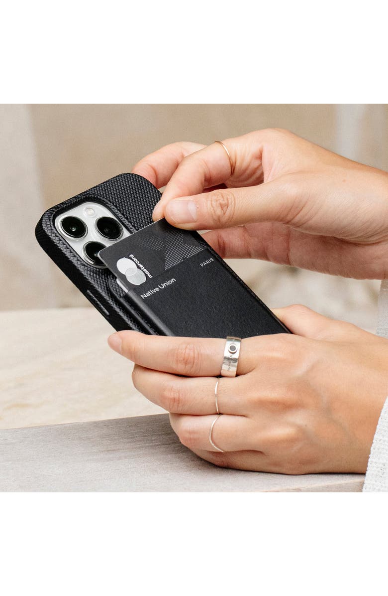 Native Union (Re)Classic Wallet | Magnetic, Alternate, color, Navy