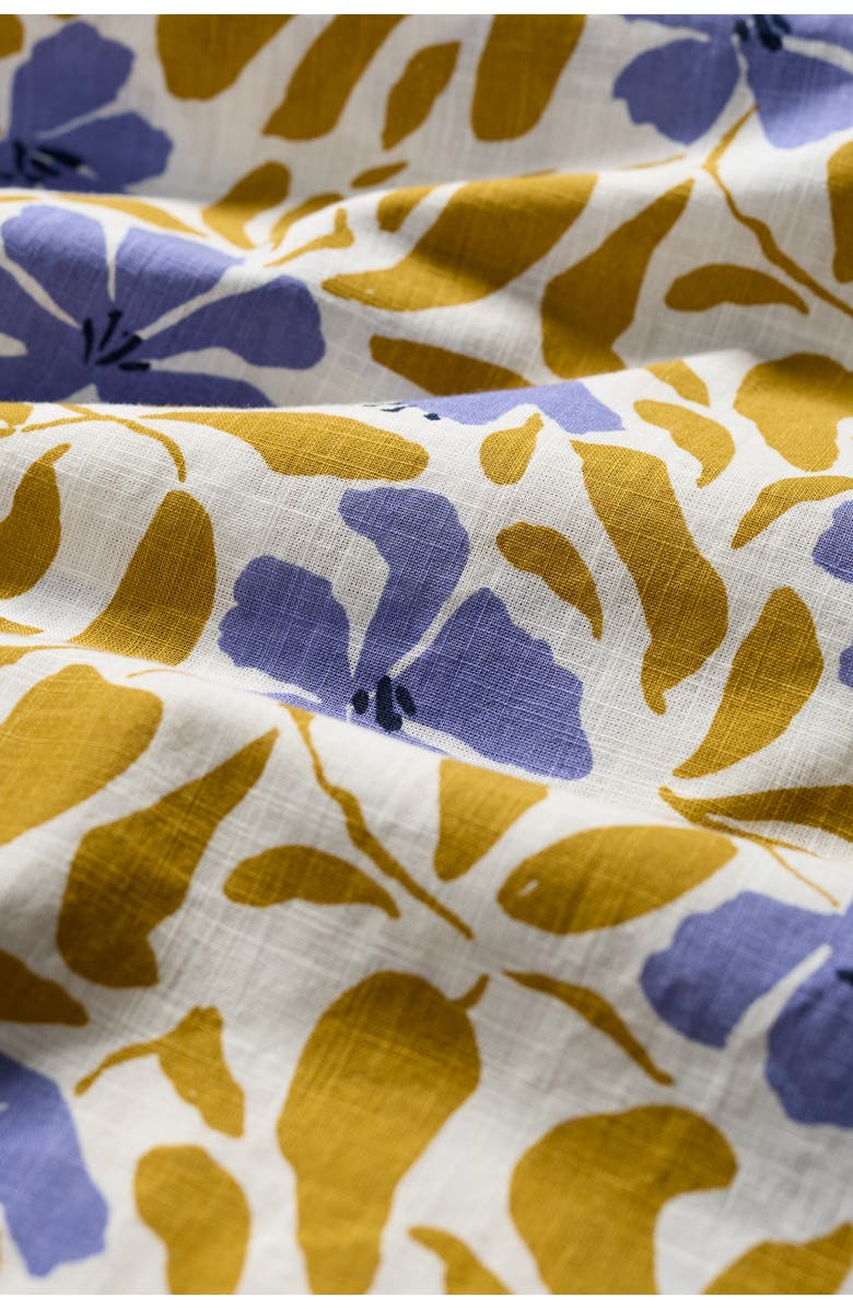 Seasalt Cornwall Madern Floral Organic Cotton Sundress, Alternate, color, Leafy Floral Chalk Pear