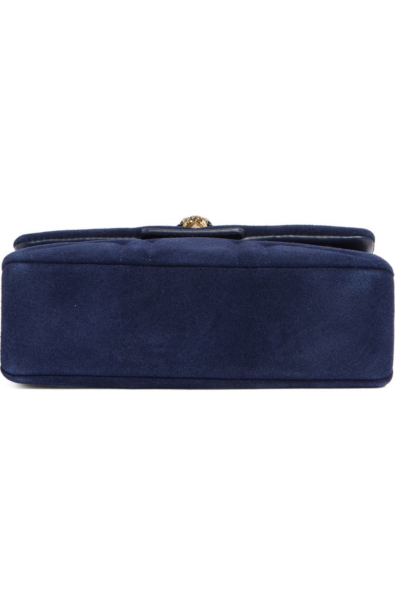 Kurt Geiger London Mini Kensington Convertible Leather Crossbody Bag, Alternate, color, Navy