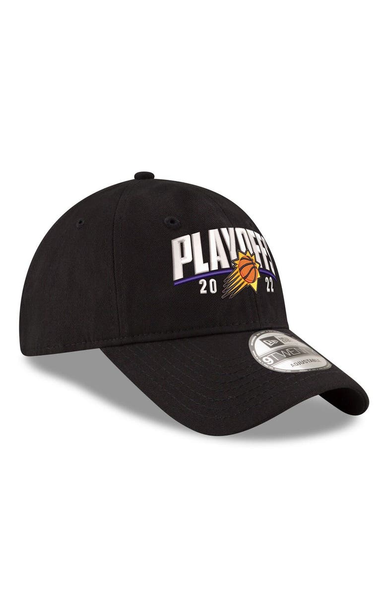 New Era Men's New Era Black Phoenix Suns 2022 NBA Playoffs Arch 9TWENTY Adjustable Hat, Alternate, color, 