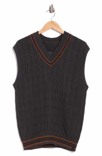 Tristan Cable Knit Sweater Vest