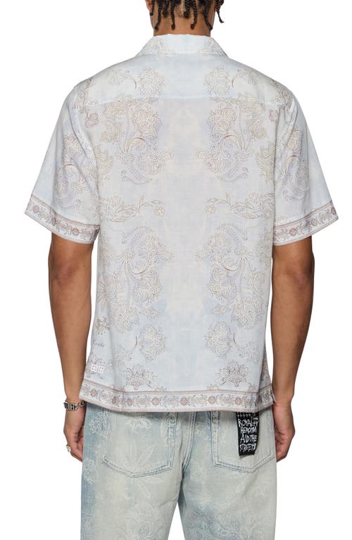 KSUBI KSUBI ETERNITY EKCESS FLORAL LYOCELL CAMP SHIRT 