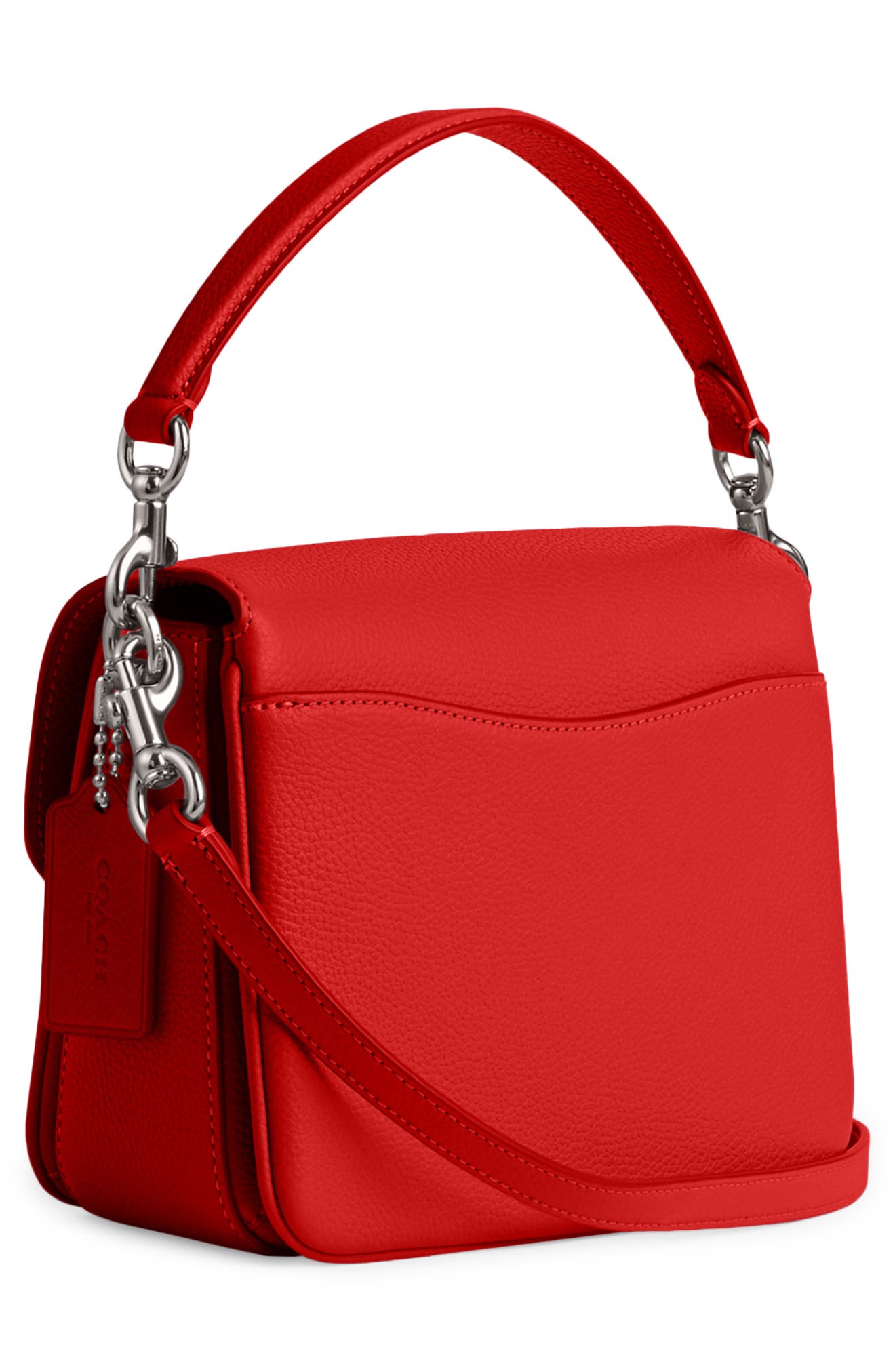 COACH Cassie 19 Heart Strap Leather Crossbody Bag, Alternate, color, 