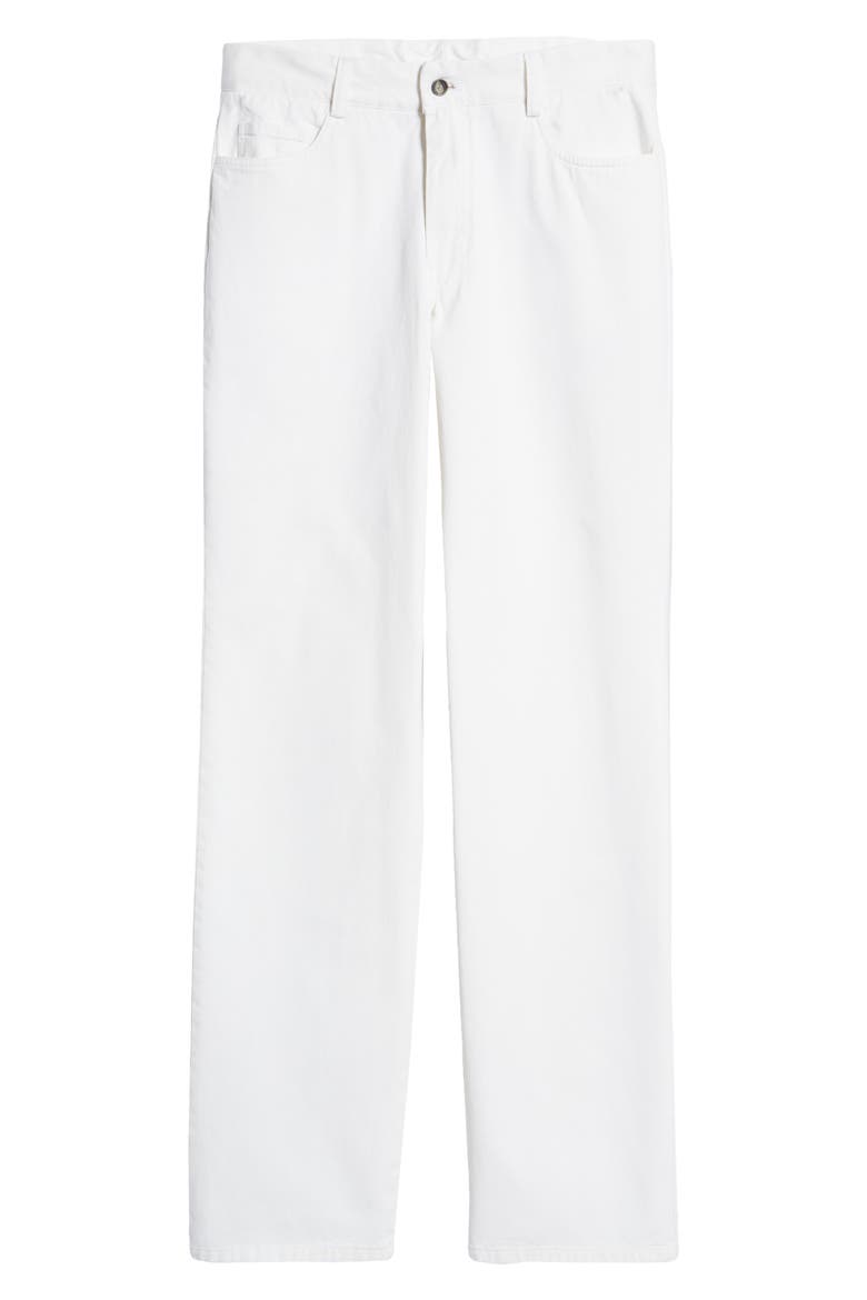 Charleston Khakis Five-Pocket Stretch Denim Pants, Alternate, color, WHITE