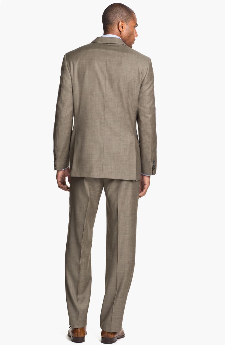 Joseph Abboud 'Signature Silver' Wool Suit, Alternate, color,