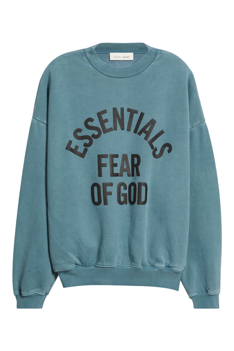 Campus '90s Fleece Logo Graphic Sweatshirt, Alternate, color, FADED COASTAL