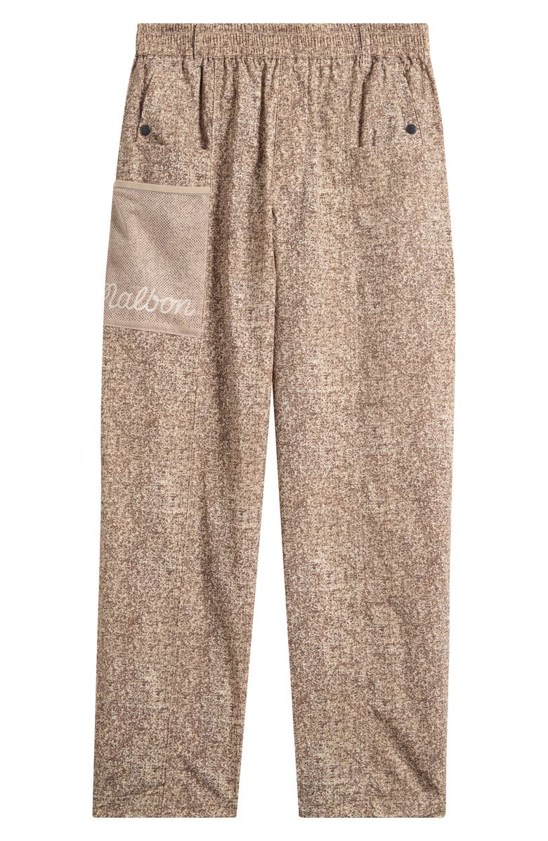 Malbon Golf Mesh Basket Pocket Pants, Alternate, color, Digital Wool