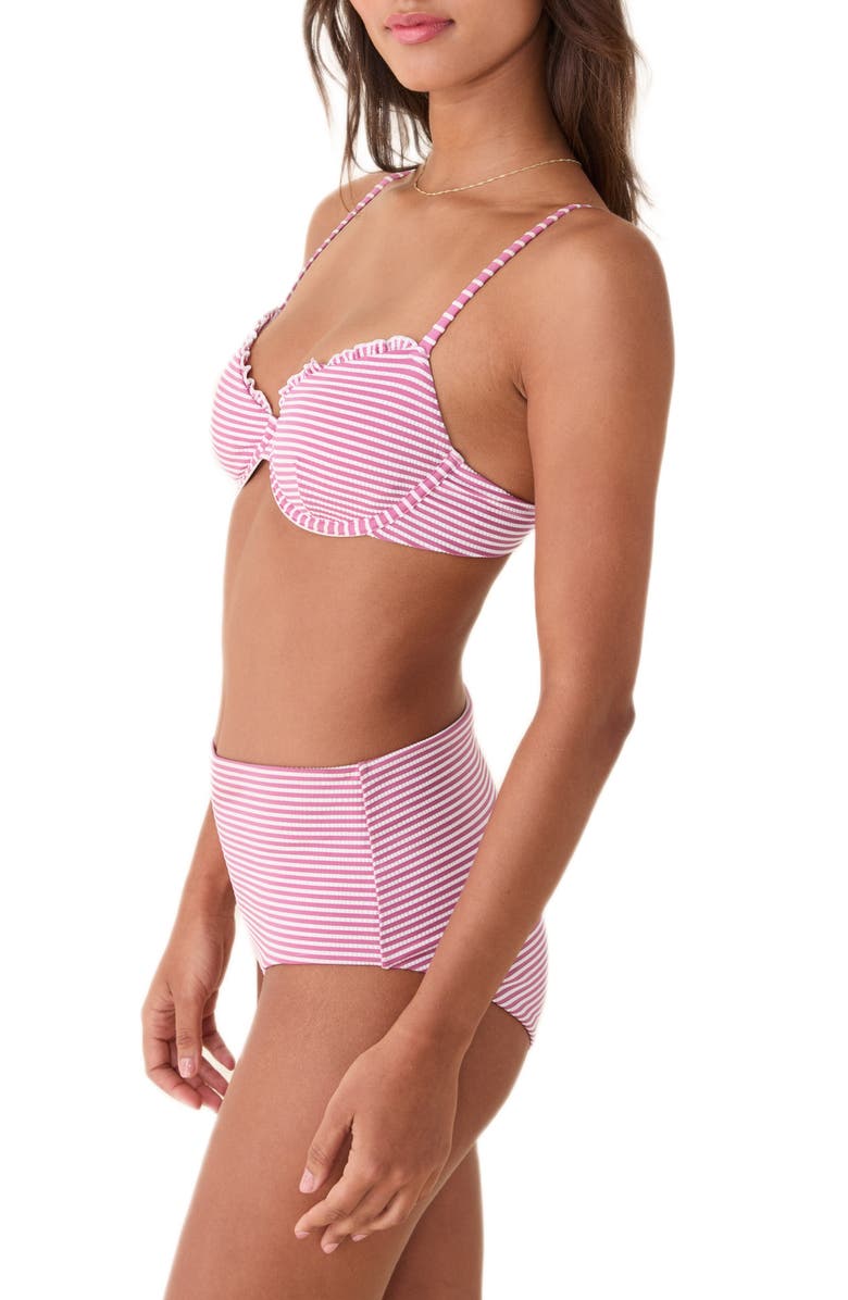 Andie The Rosarito Underwire Bikini Top, Alternate, color, Bloom