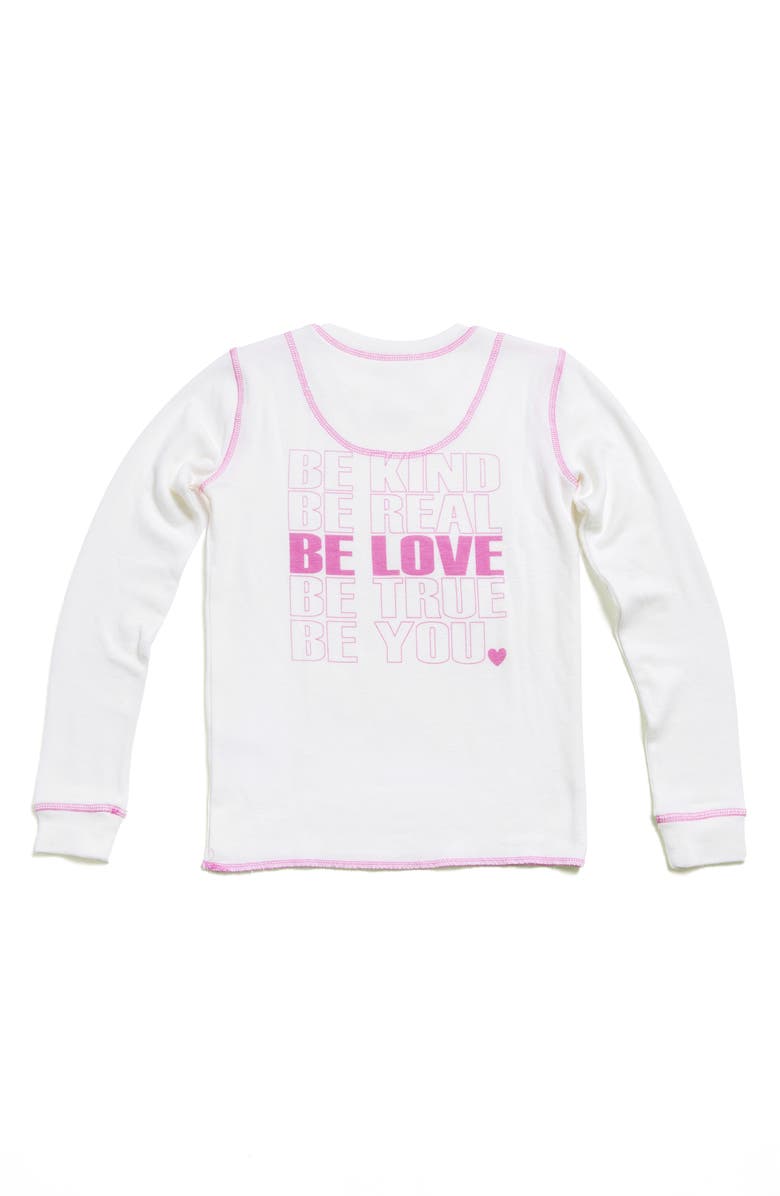 PJ Salvage Kids' Heart Two-Piece Pajamas, Alternate, color, 