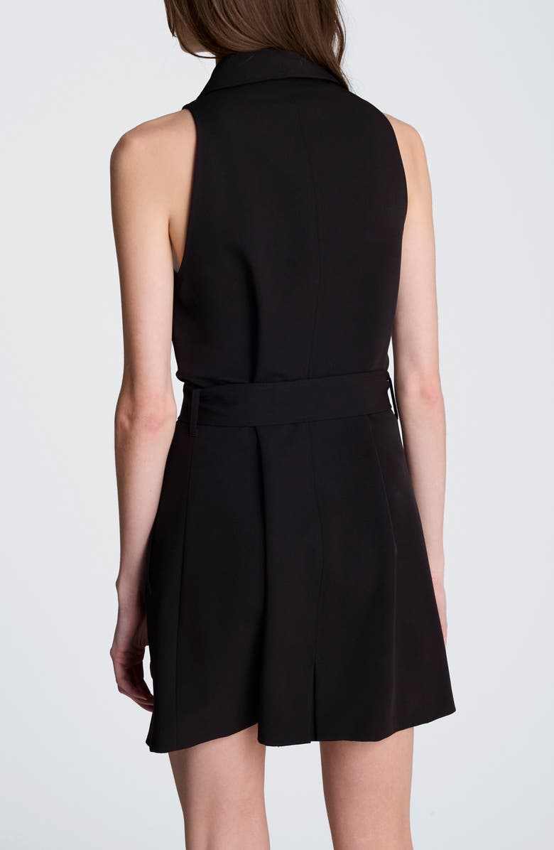 Kenneth Cole Trench Minidress, Alternate, color, Black