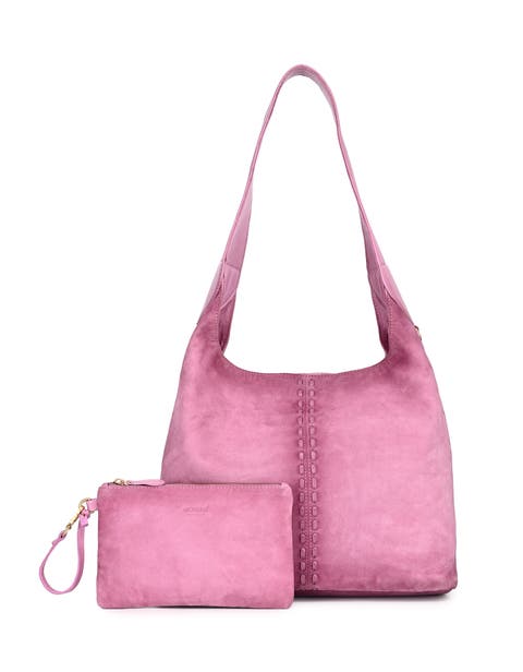 Hydrangea Medium Vintage Ombre Hobo Bag