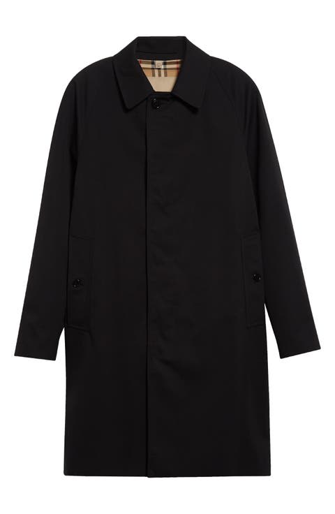 Camden Water Resistant Cotton Gabardine Car Coat