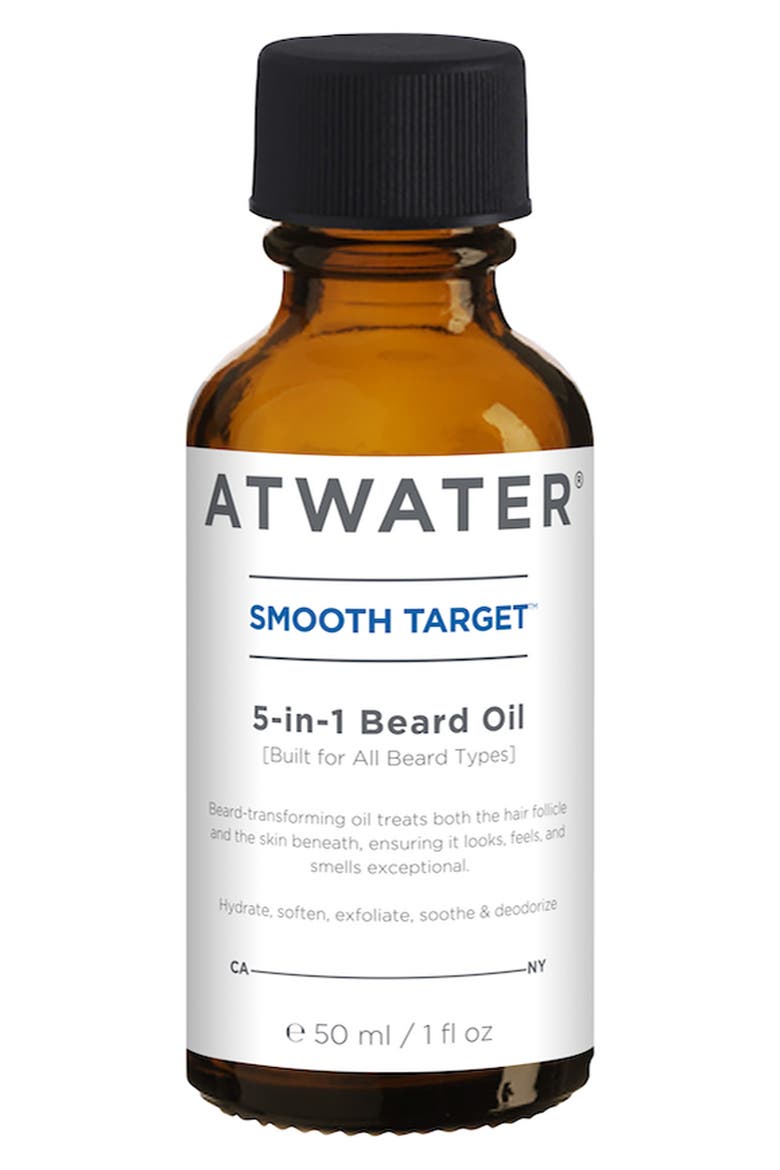 Smooth Target 5-in-1 Beard Oil, Main, color, NO COLOR