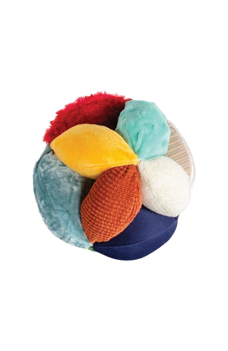 Kaplan Early Learning Company Knots and Knobs Plush Balls - Set of 3, Alternate, color, Multicolored