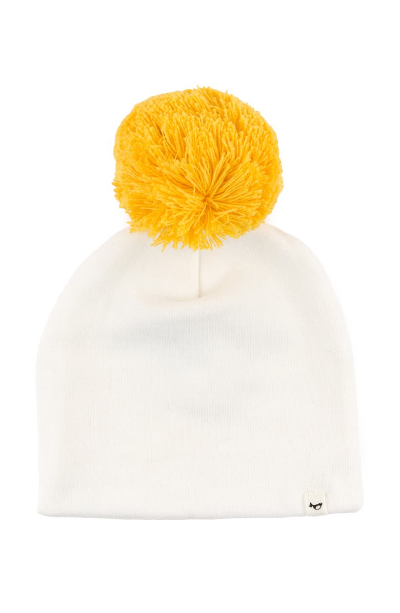 oh baby! Golden Pom Hat, Main, color, Cream
