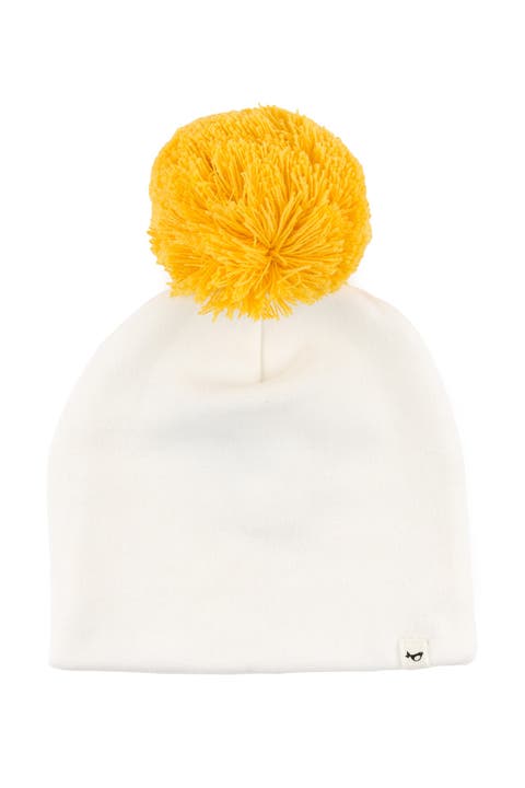 Golden Pom Hat
