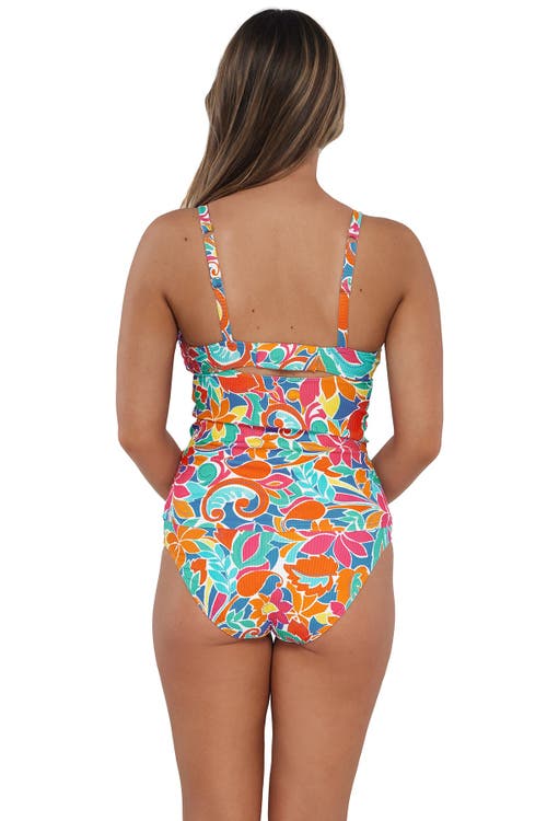 SUNSETS SUNSETS SERENA TANKINI SWIMSUIT TOP 