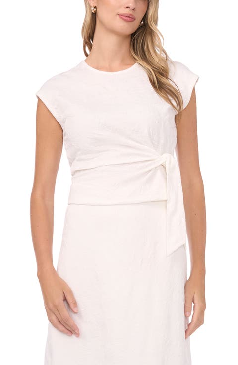 Floral Jacquard Knit Tank