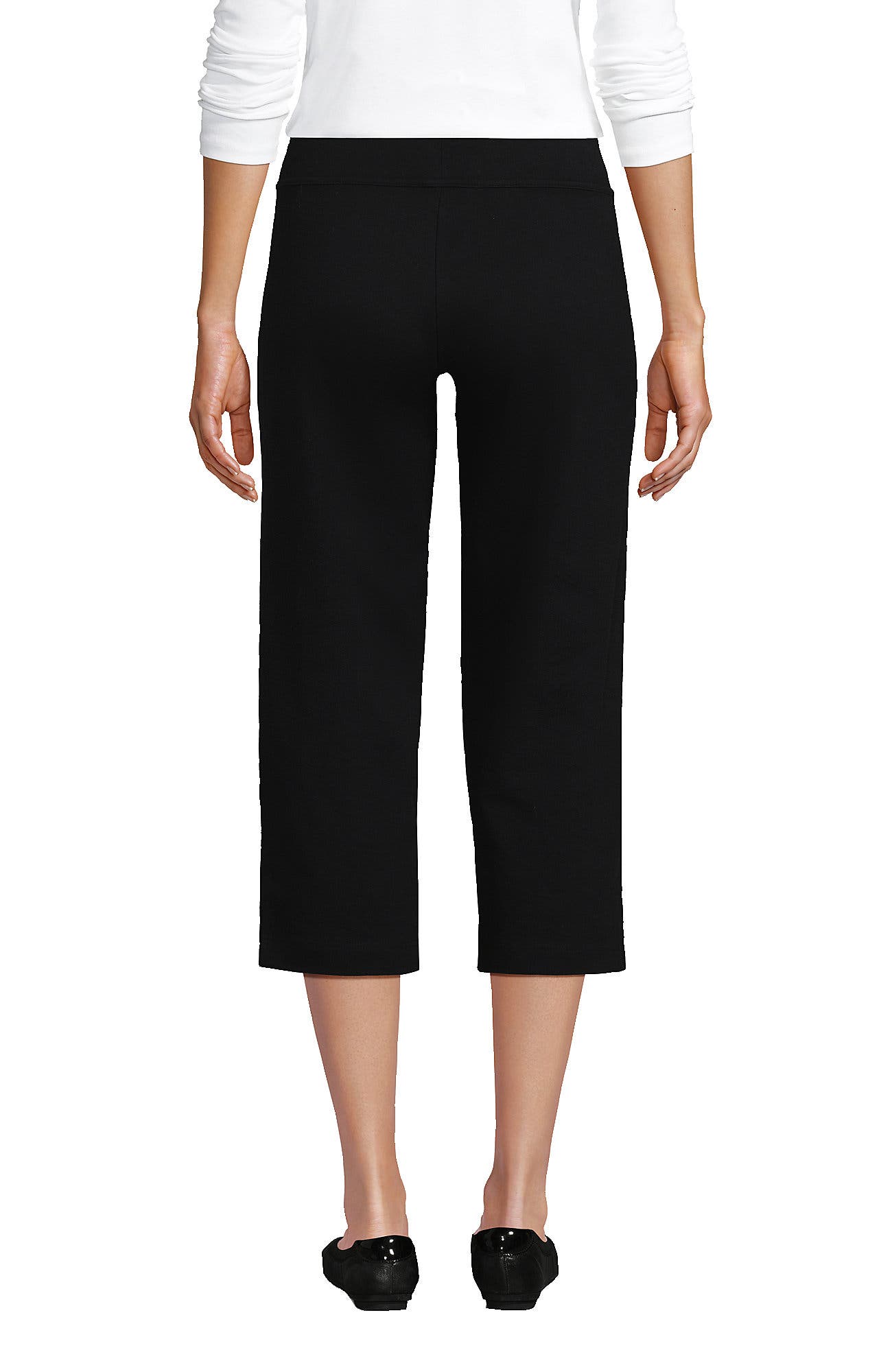 Starfish Mid Rise Pull On Crop Pants - image 2