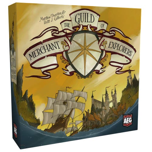 Alderac Entertainment Group The Guild Of Merchant Explorers Strategy Board Game, 14+ in Multicolored  product
