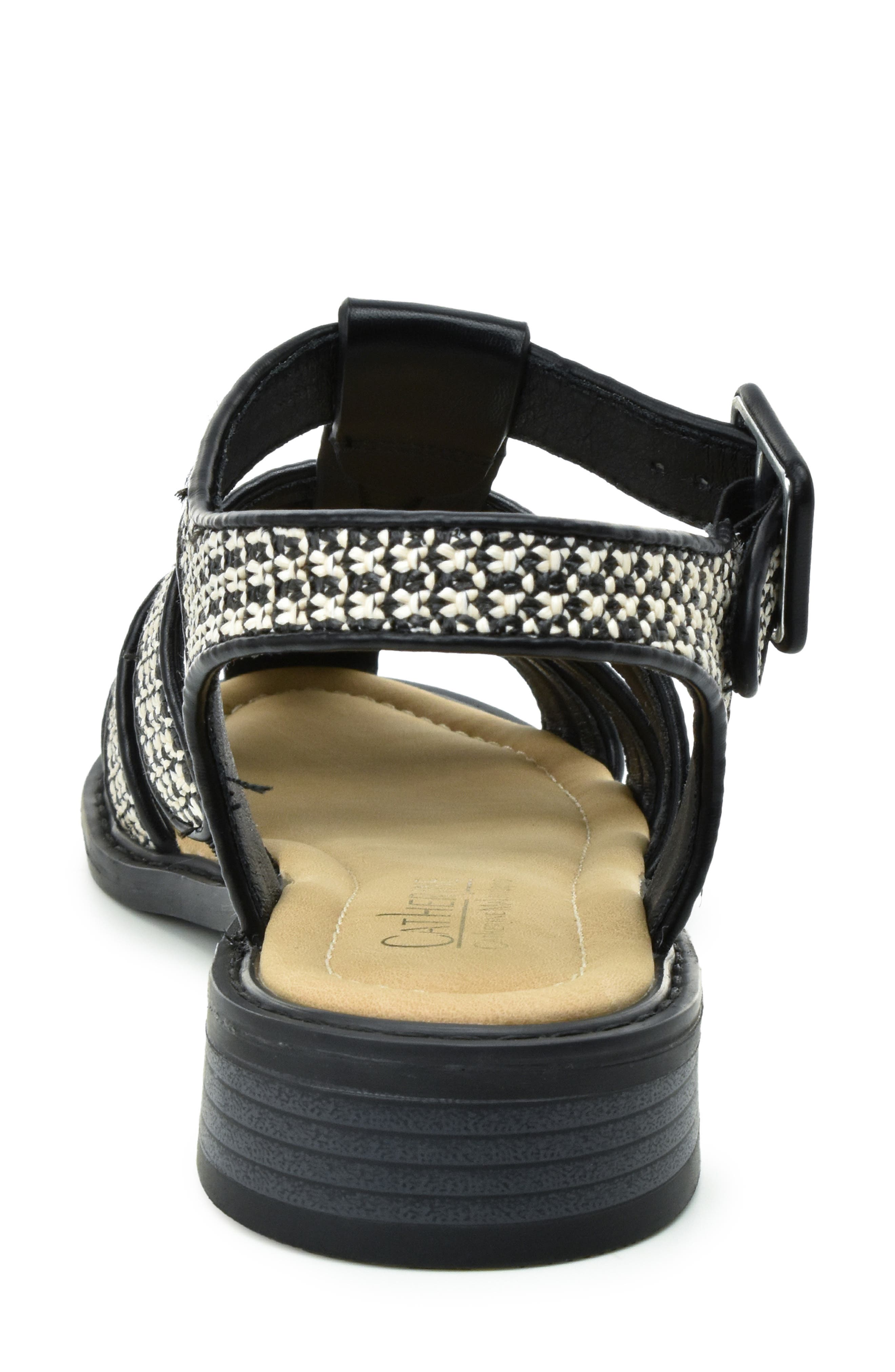 Catherine Catherine Malandrino Fisherman Sandal, Alternate, color, 