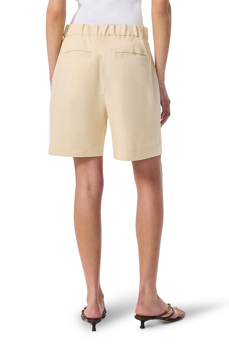 rag & bone Leona Linen Blend Shorts, Alternate, color, Light Tan