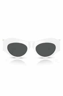 52mm Oval Sunglasses
