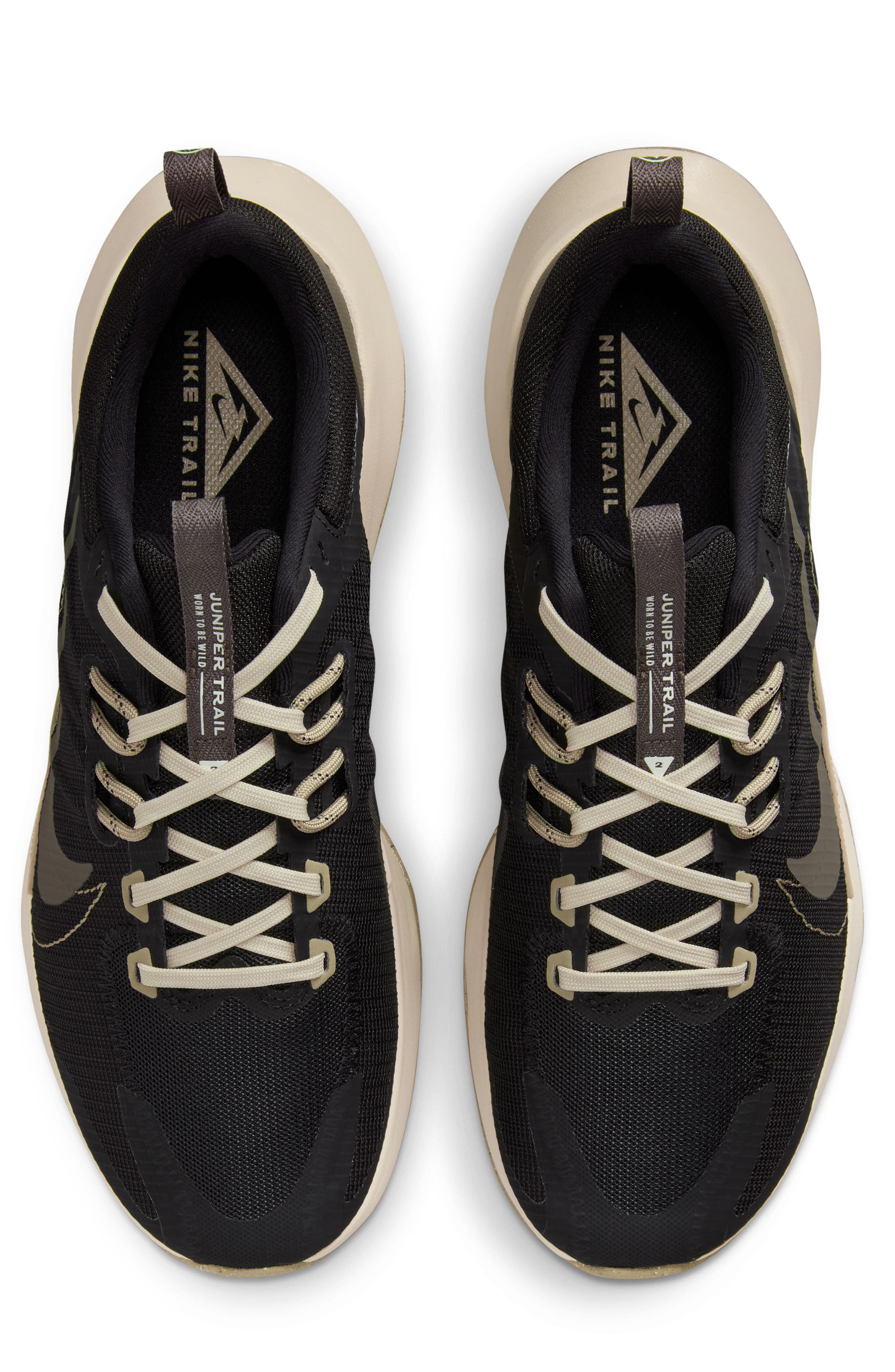 Juniper Trail 2 Running Shoe, Alternate, color, BLACK/ IRONSTONE/ KHAKI