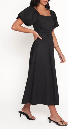 dixie midi dress The Dixie Tiered Ivory Midi Dress – Thread + Seed