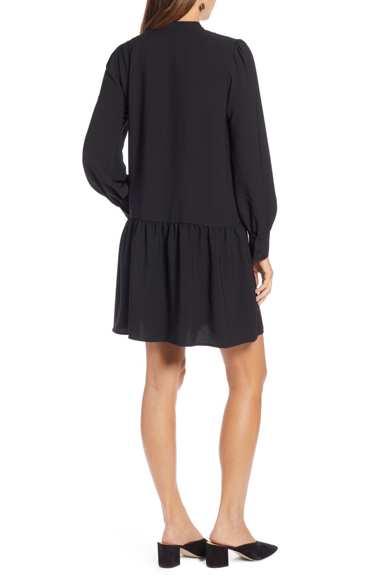 Halogen<sup>®</sup> Pintuck Detail Shift Dress, Alternate, color,