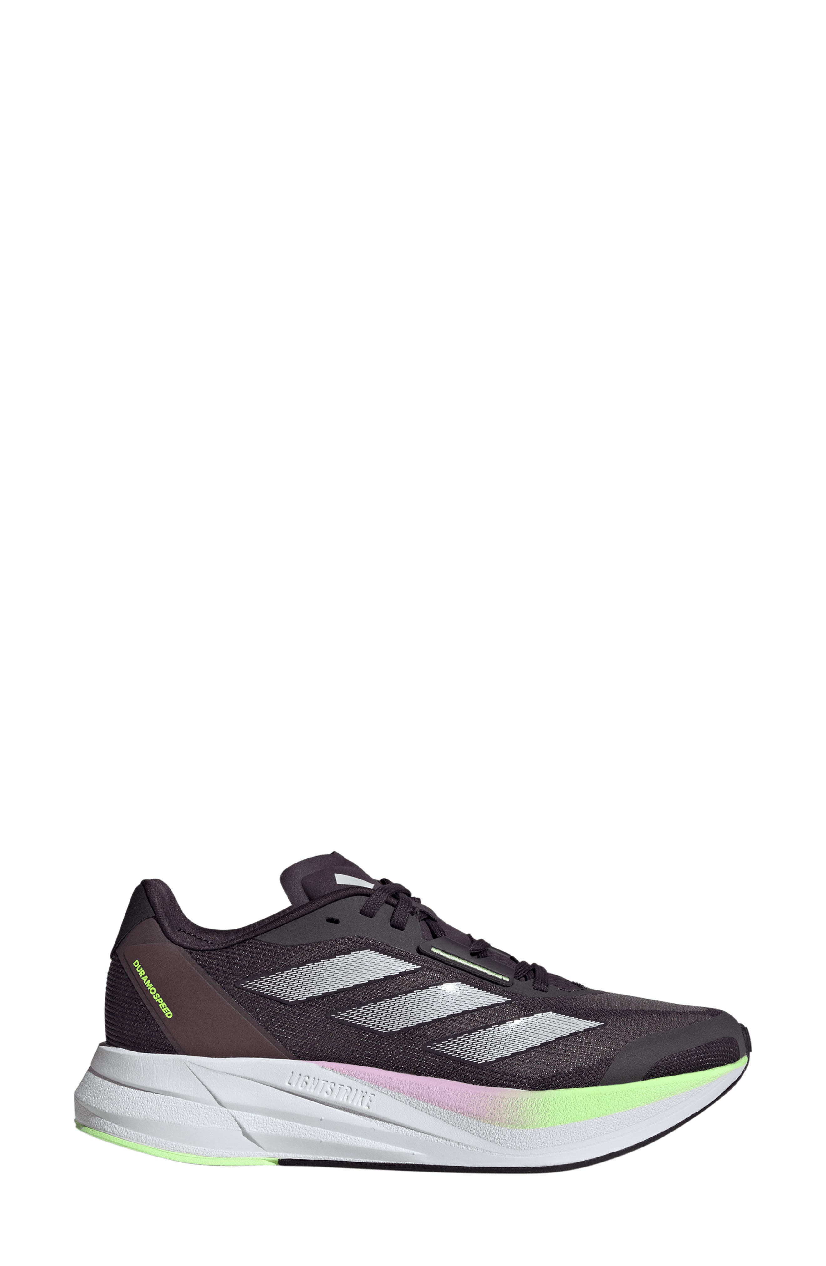 adidas Duramo Speed Running Sneaker, Alternate, color, Aurora/ Zero Met./Black