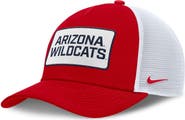 Nike Men's Nike Red/White Arizona Wildcats 2025 On-Field Rise Patch Trucker Adjustable Hat
