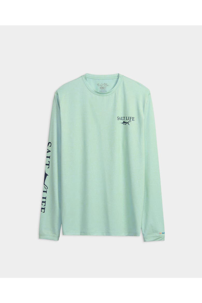 Dragnet SLX Performance Long Sleeve Shirt, Main, color, Fresh Mint