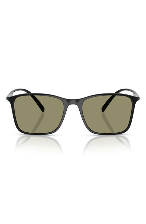 54mm Square Sunglasses