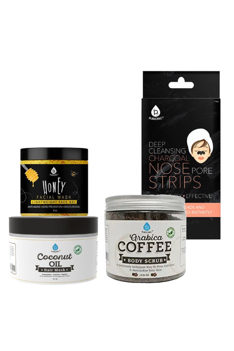 Pamper & Glow Gift Bundle, Main, color, Multicolor