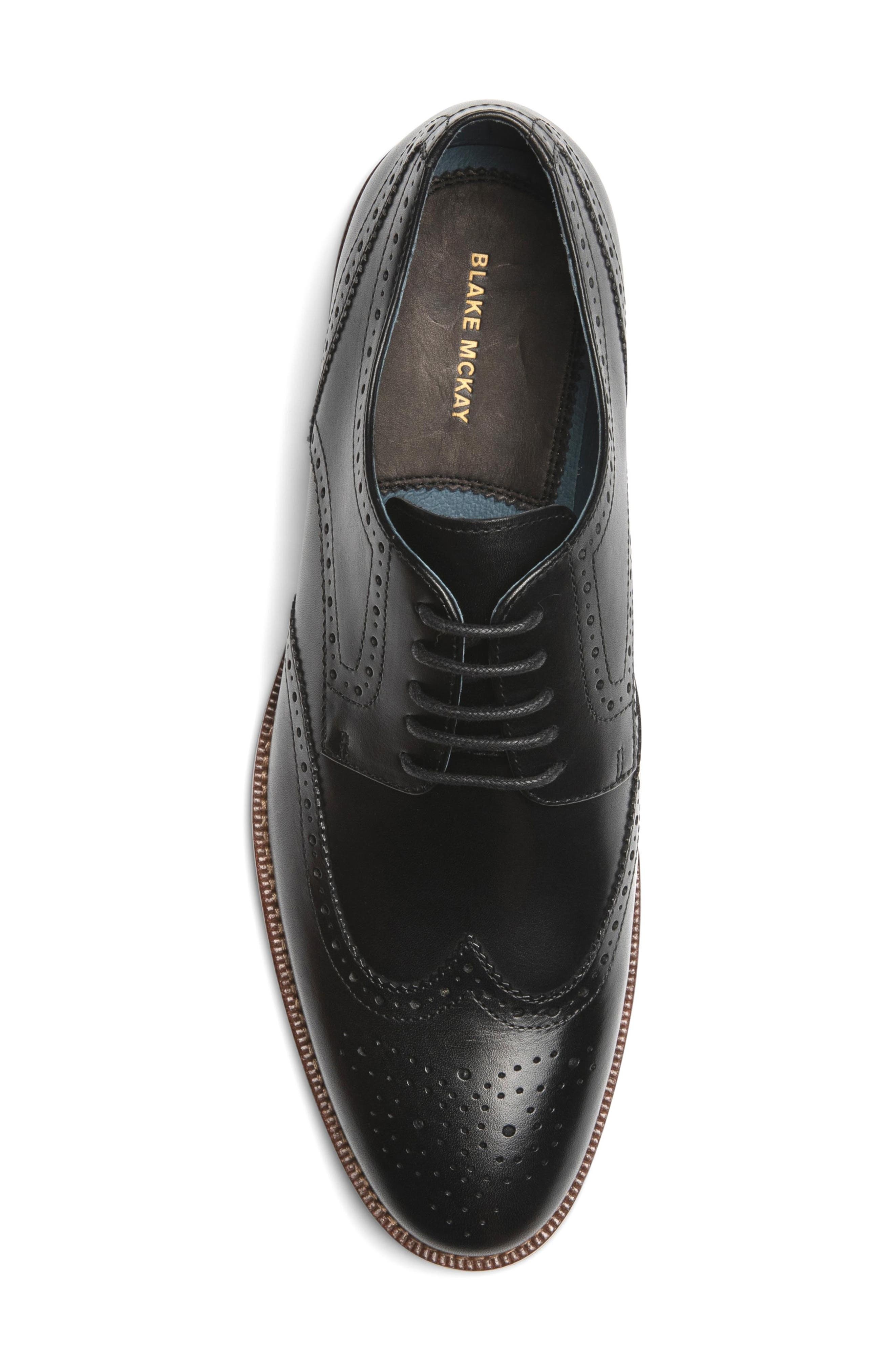 Blake Mckay Marshall Wingtip Derby, Alternate, color, Black