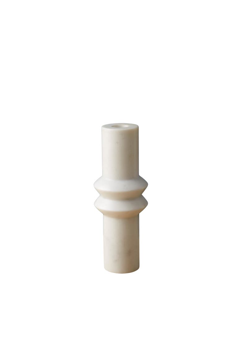 Aruna Marble Candlestick Holder, Main, color, Tall