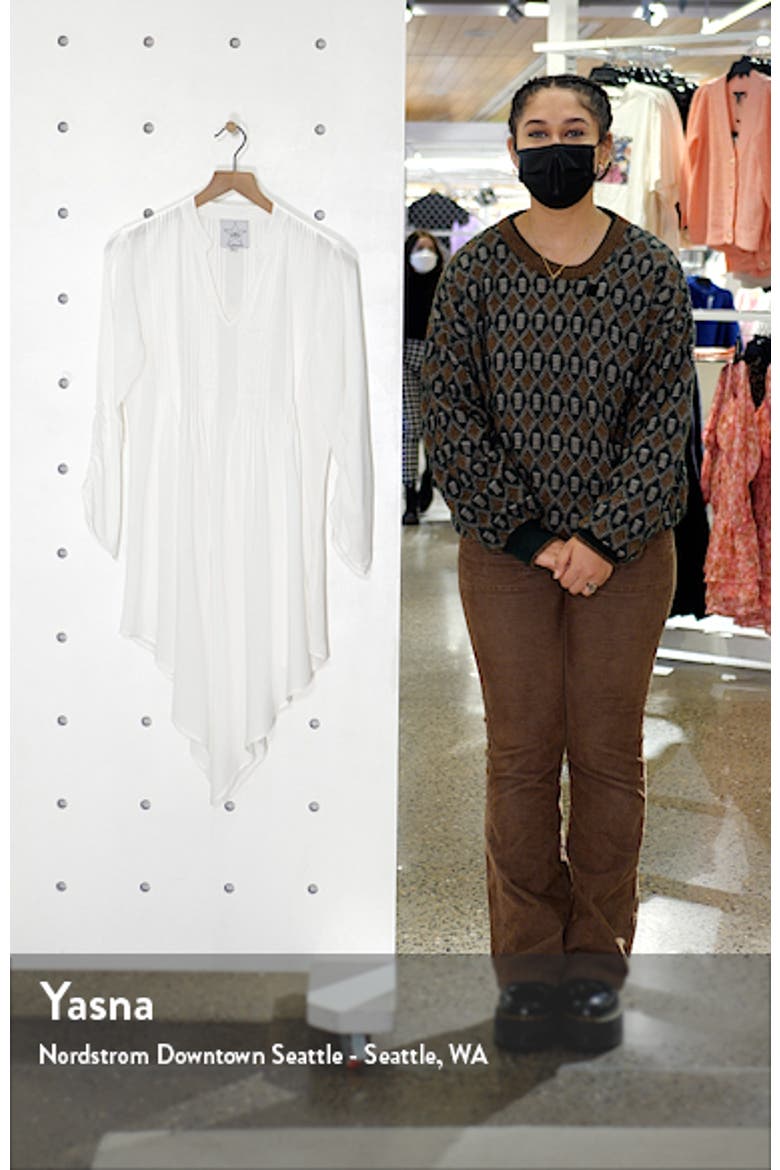 Rina Handkerchief Hem Dress video