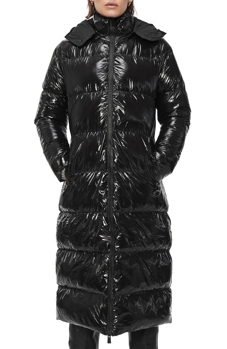 ANINE BING Mary Hooded Puffer Coat, Alternate, color, 