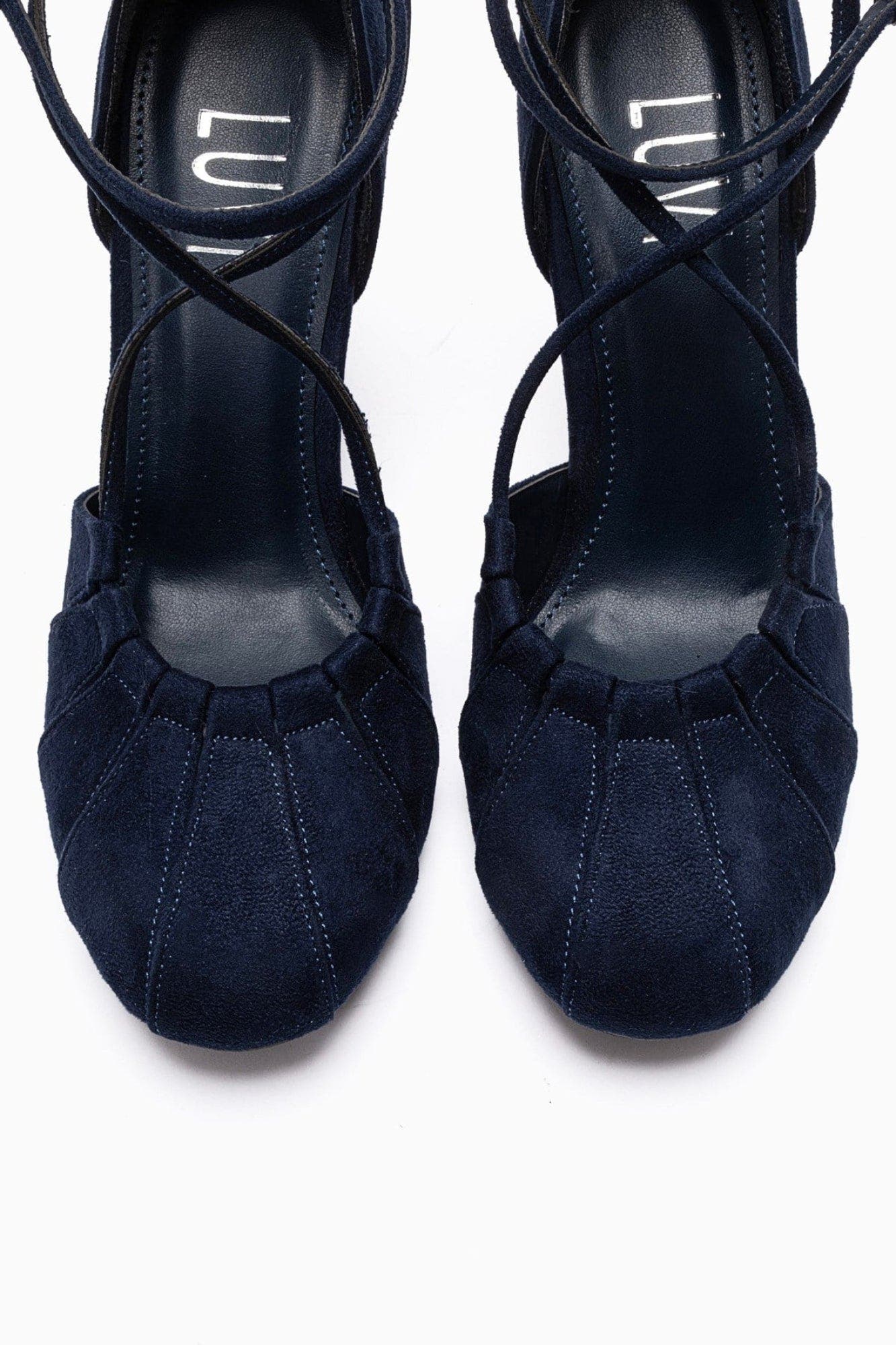 Eliza Stiletto Pump, Alternate, color, Navy Suede