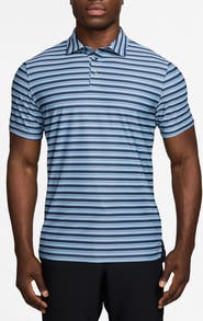 Nike Stripe Dri-FIT Perforated Golf Polo