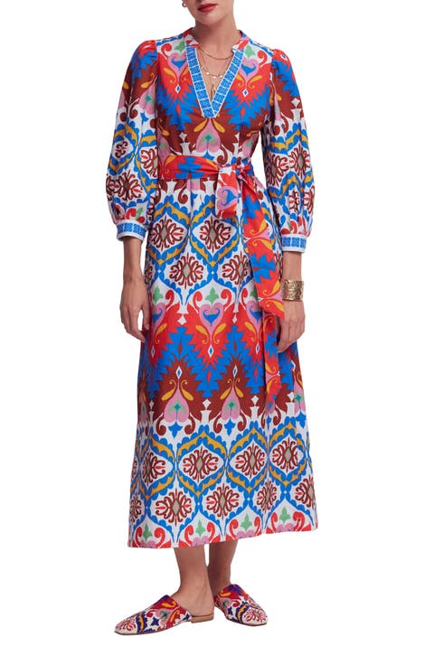 Octavia Cotton Midi Dress