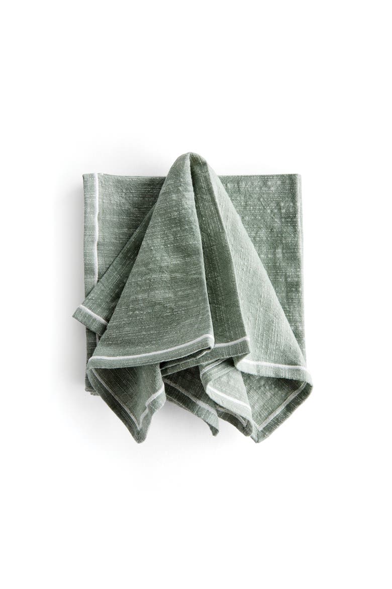 Verdi Napkins Set of 4, Main, color, Green