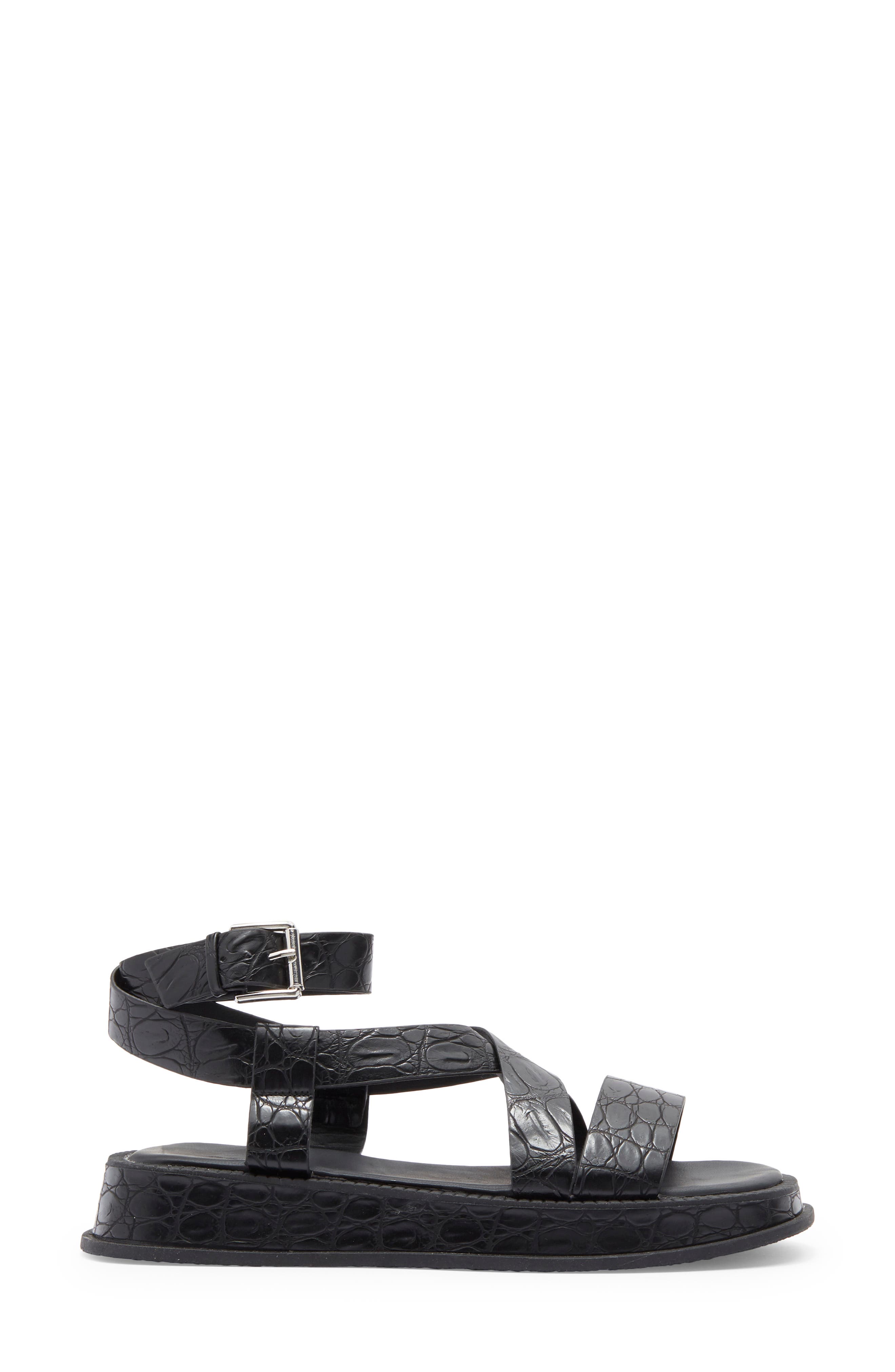 Topshop Jasmine Chunky Wedge Sandal, Alternate, color, 