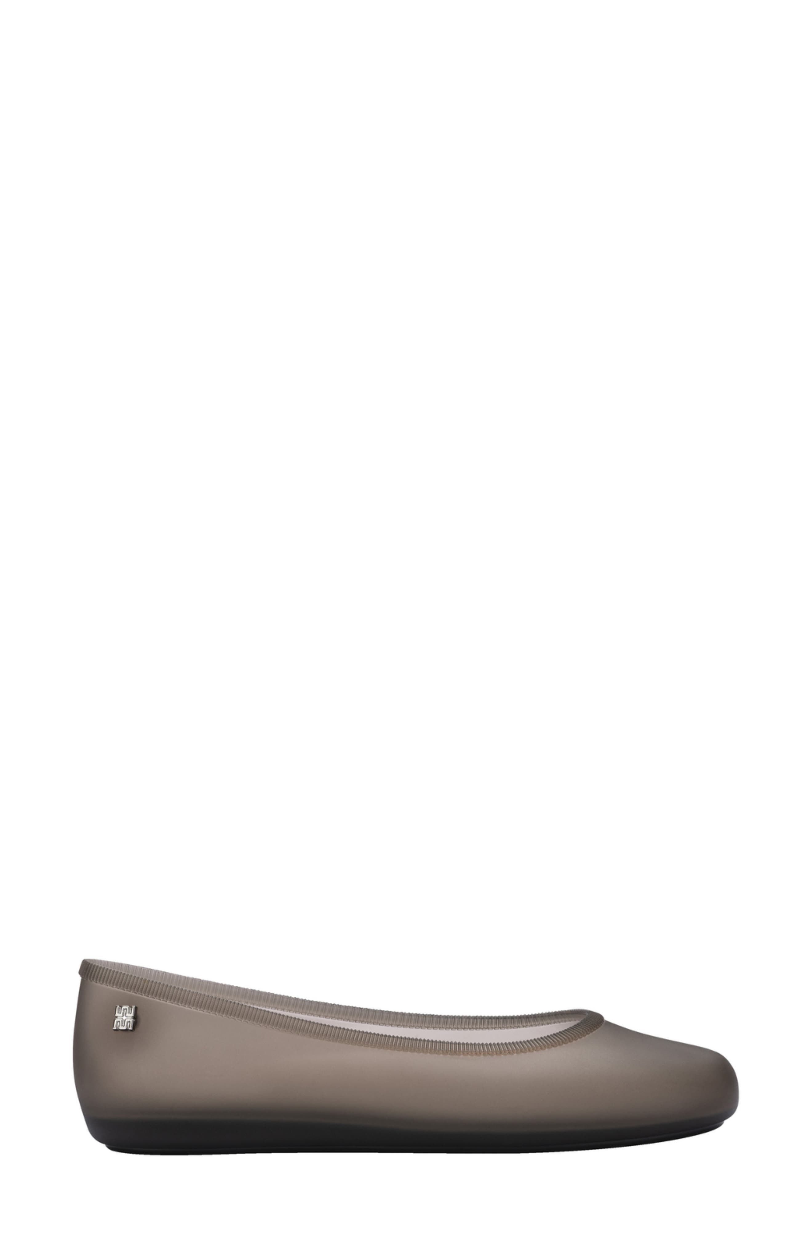 Soft Ballerina Flat, Alternate, color, CLEAR BROWN