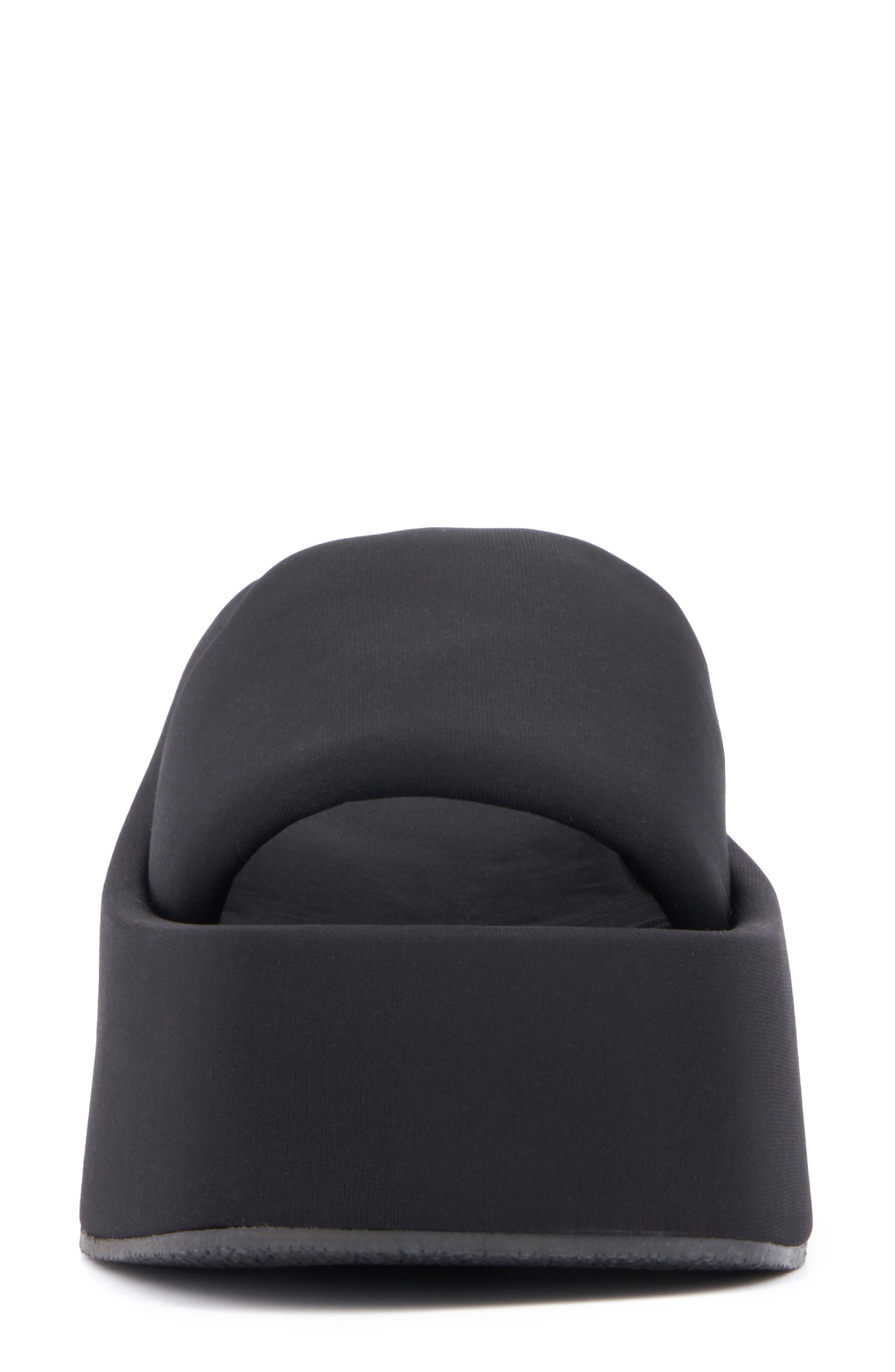 OLIVIA MILLER Uproar Platform Slide Sandal, Alternate, color, 