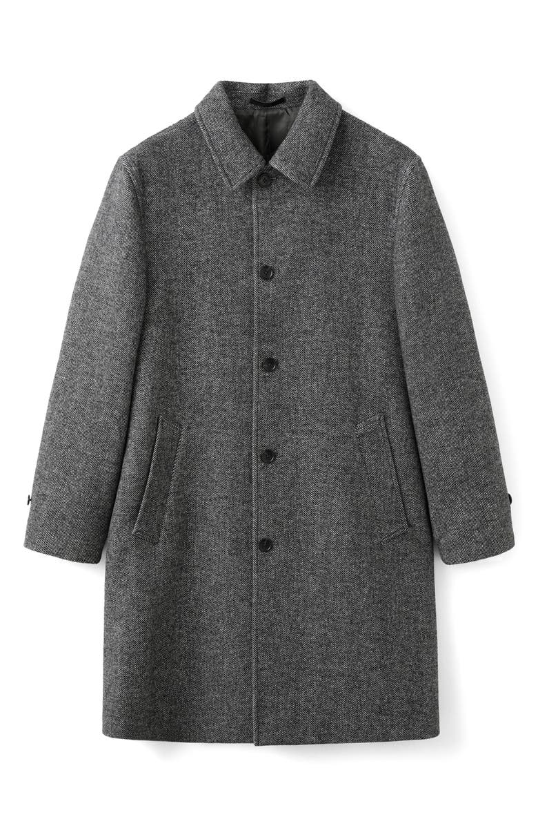 MANGO Herringbone Coat, Alternate, color, 