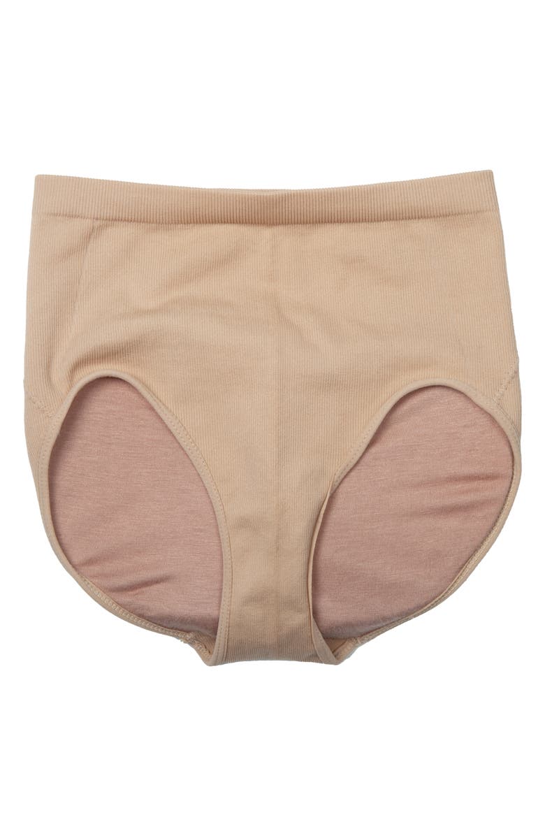 FASHION FORMS Buty<sup>™</sup> High Waist Padded Shaper Briefs, Main, color, 
