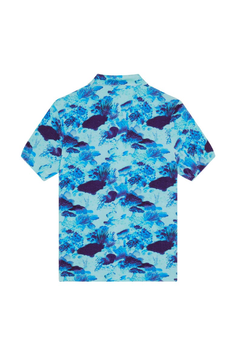 Men Terry Polo Coral Reef, Alternate, color, Oxygen